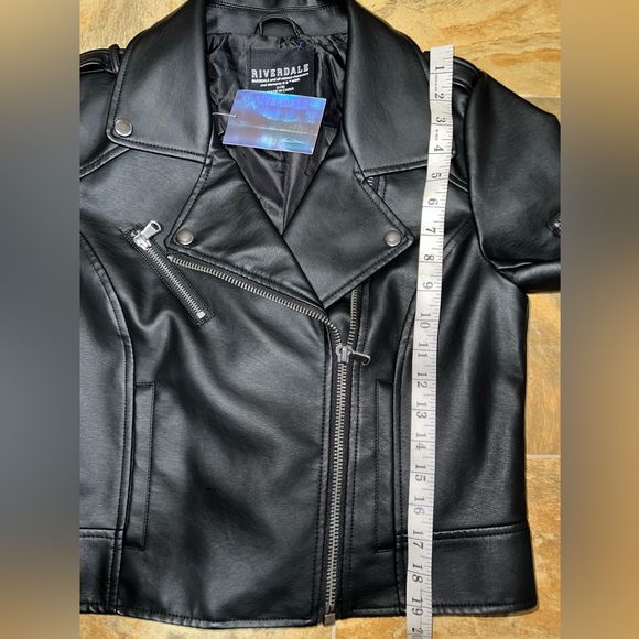 Hot topic Riverdale South Side serpent jacket / Jughead Cosplay SZ S NWT - Picture 5 of 8